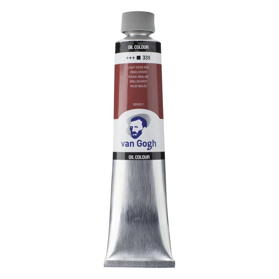 Farba olejna - Van Gogh - Light Oxide Red, 200 ml