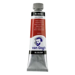 Farba olejna - Van Gogh - Transparent Oxide Red, 40 ml