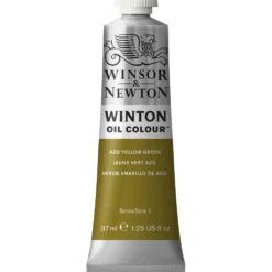 Farba olejna Winton Oil Colour - Winsor & Newton - Azo Yellow Green, 37 ml