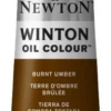 Farba olejna Winton Oil Colour - Winsor & Newton - Burnt Umber, 37 ml
