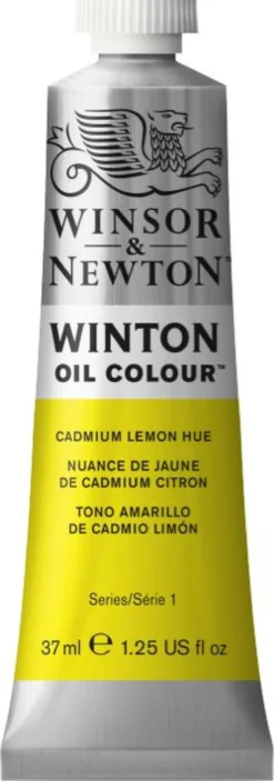 Farba olejna Winton Oil Colour - Winsor & Newton - Cadmium Lemon Hue, 37 ml