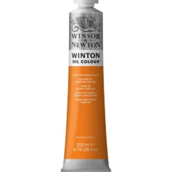Farba olejna Winton Oil Colour - Winsor & Newton - cadmium orange hue, 200 ml