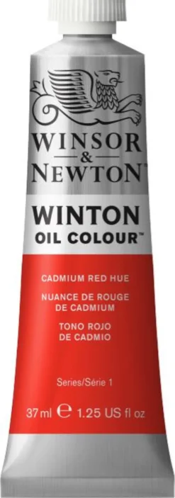 Farba olejna Winton Oil Colour - Winsor & Newton - Cadmium Red, 37 ml