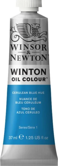 Farba olejna Winton Oil Colour - Winsor & Newton - Cerulean Blue, 37 ml
