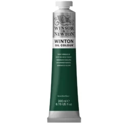 Farba olejna Winton Oil Colour - Winsor & Newton - Dark Vergeris, 200 ml