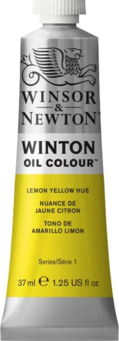 Farba olejna Winton Oil Colour - Winsor & Newton - Lemon Yellow, 37 ml