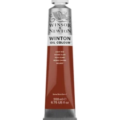 Farba olejna Winton Oil Colour - Winsor & Newton - Light Red 200 ml