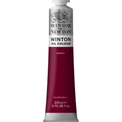 Farba olejna Winton Oil Colour - Winsor & Newton - magenta, 200 ml