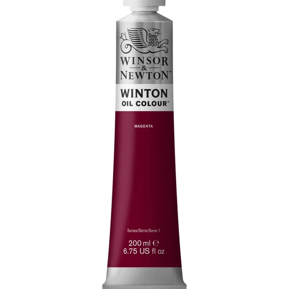 Farba olejna Winton Oil Colour - Winsor & Newton - magenta, 200 ml