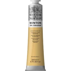 Farba olejna Winton Oil Colour - Winsor & Newton - naples yellow hue, 200 ml