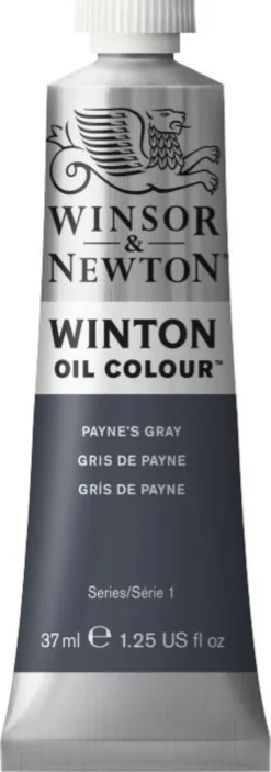 Farba olejna Winton Oil Colour - Winsor & Newton - Payne's Gray, 37 ml