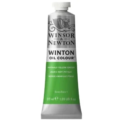 Farba olejna Winton Oil Colour - Winsor & Newton - Phthalo Yellow Green, 37 ml