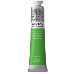 Farba olejna Winton Oil Colour - Winsor & Newton - Phthalo Yellow Green, 200 ml