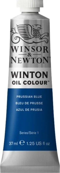 Farba olejna Winton Oil Colour - Winsor & Newton - Prussian Blue, 37 ml