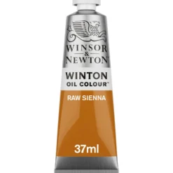 Farba olejna Winton Oil Colour - Winsor & Newton - Raw Sienna, 37 ml
