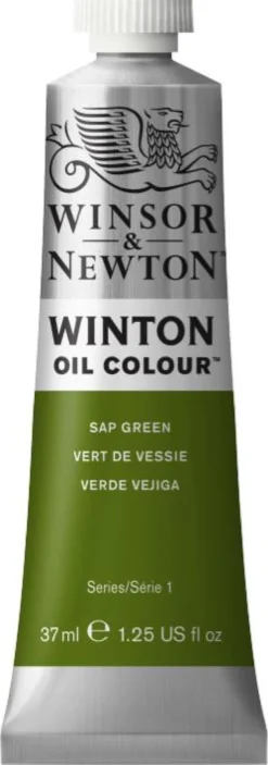 Farba olejna Winton Oil Colour - Winsor & Newton - Sap Green, 37 ml