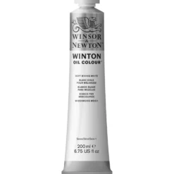 Farba olejna Winton Oil Colour - Winsor & Newton - soft mixing white, 200 ml