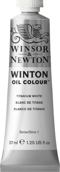 Farba olejna Winton Oil Colour - Winsor & Newton - Titanium White, 37 ml