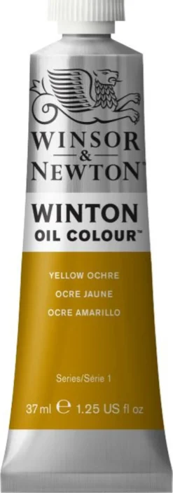 Farba olejna Winton Oil Colour - Winsor & Newton - Yellow Ochre, 37 ml