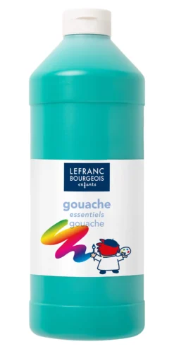 Farba plakatowa - Lefranc & Bourgeois - ciemnozielony, 1 l