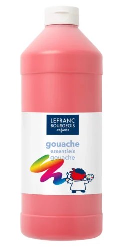 Farba plakatowa - Lefranc & Bourgeois - czerwona, 1 l