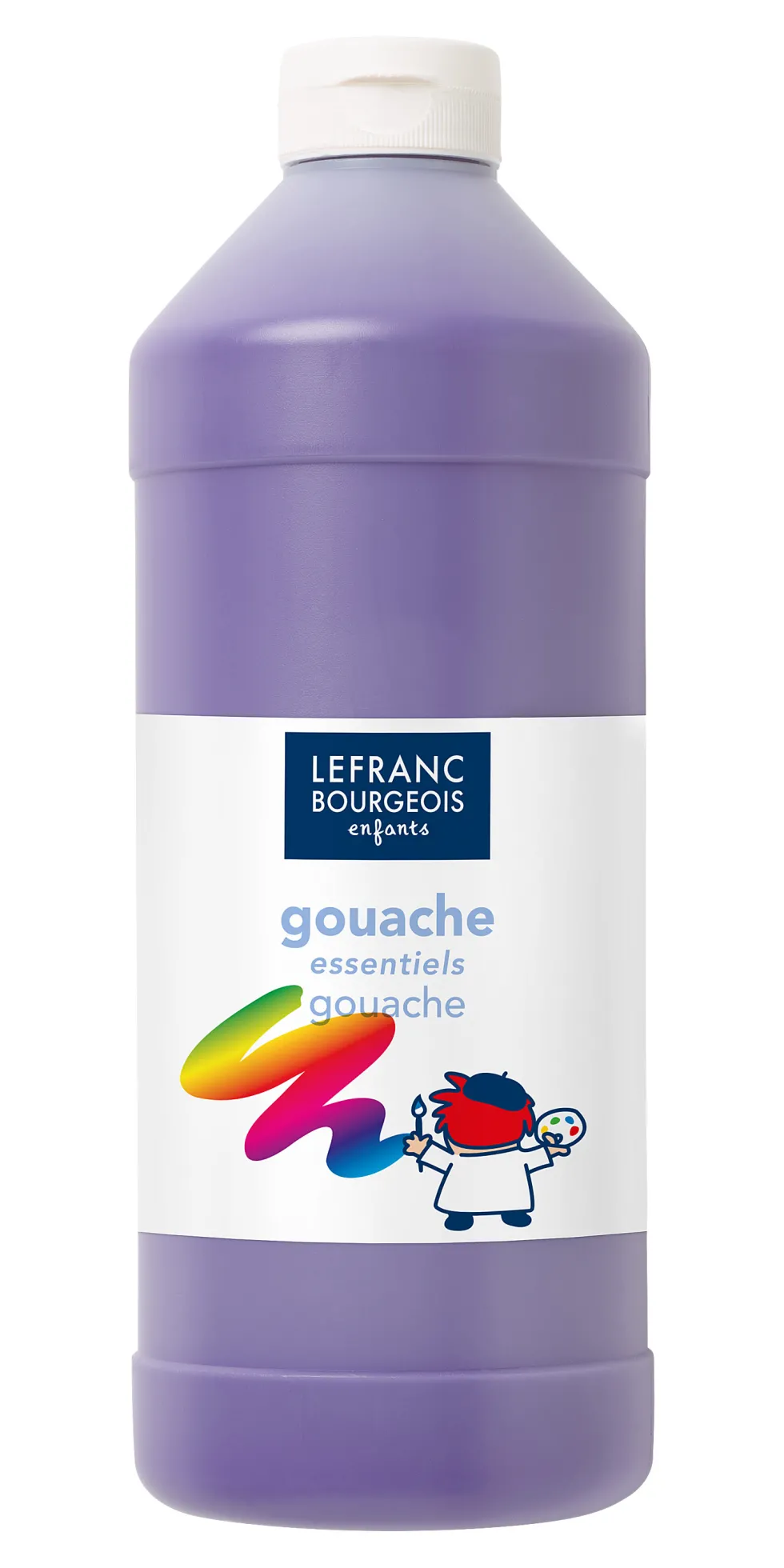 Farba plakatowa - Lefranc & Bourgeois - fioletowa, 1 l
