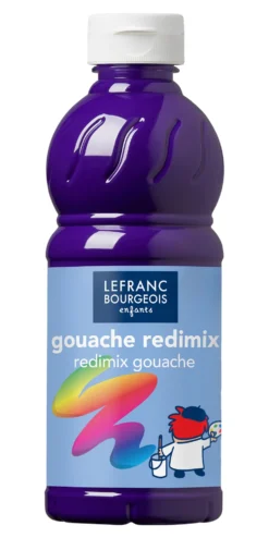 Farba plakatowa - Lefranc & Bourgeois - fioletowa, 500 ml