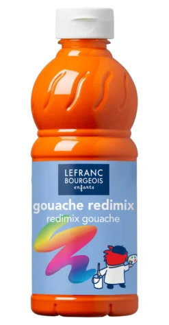 Farba plakatowa - Lefranc & Bourgeois - nasycony pomarańcz, 500 ml