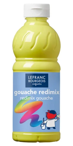 Farba plakatowa - Lefranc & Bourgeois - żółta cytrynowa, 500 ml