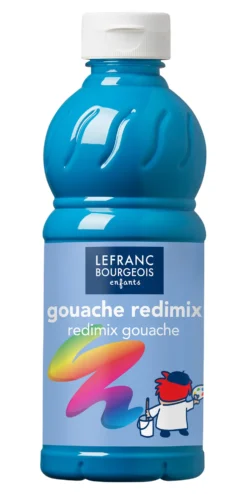 Farba plakatowa - Lefranc & Bourgeois - turkusowa, 500 ml