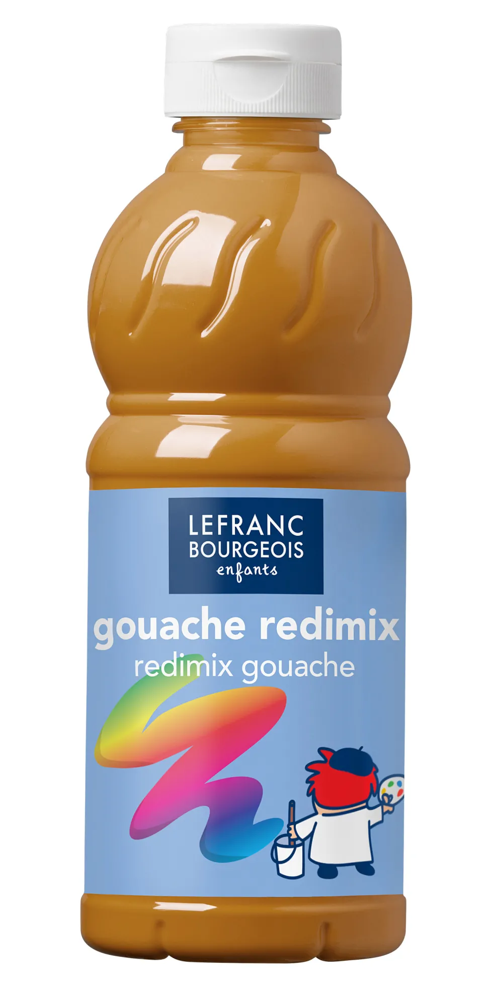 Farba plakatowa - Lefranc & Bourgeois - złota, 500 ml