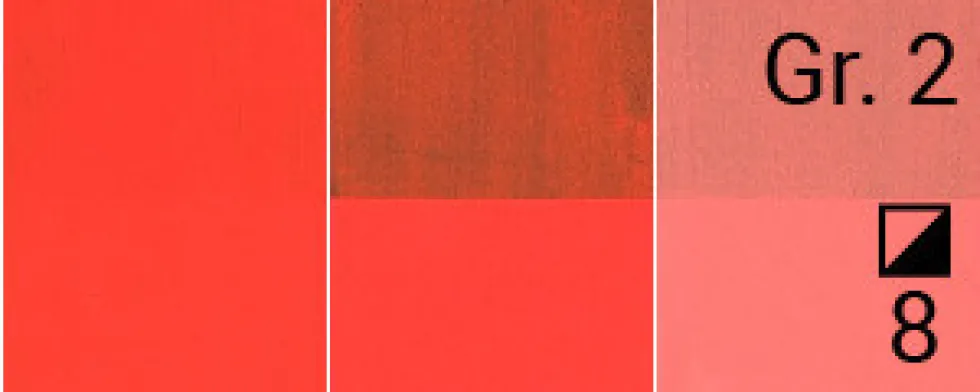 Farba Tempera Cover - Renesans - 09, pomarańcz kadmowy, 20 ml