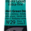 Farba Tempera Cover - Renesans - 29, zieleń kobaltowa ciemna, 20 ml