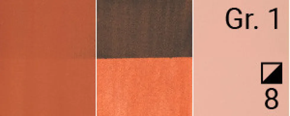 Farba Tempera Cover - Renesans - 34, ziemia sieneńska palona, 20 ml