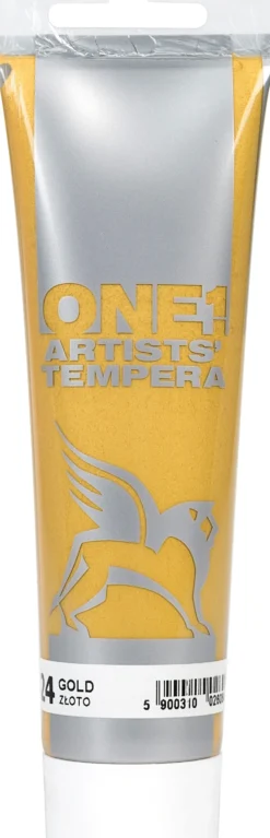 Farba Tempera ONE - Renesans - 24, gold, 100 ml