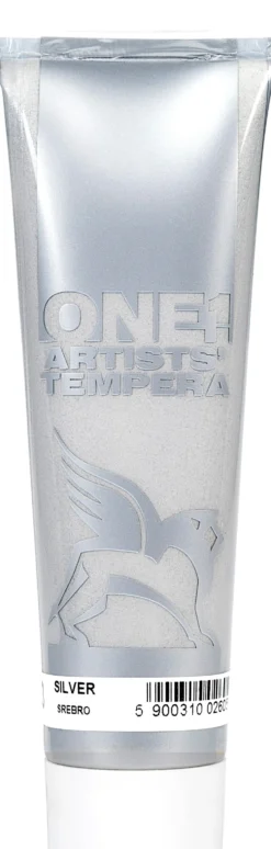 Farba Tempera ONE - Renesans - 23, silver, 100 ml