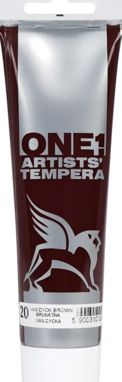 Farba Tempera ONE - Renesans - 20, Vandyke brown, 100 ml