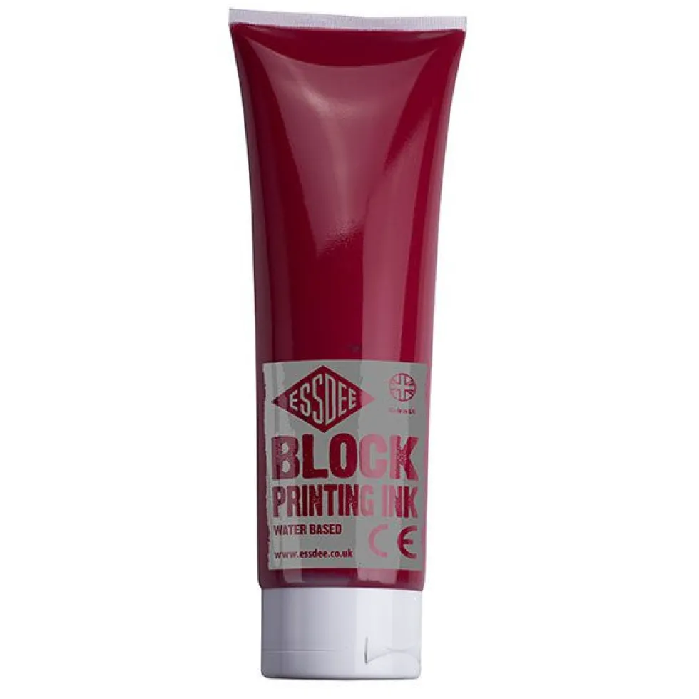 Farba, tusz do linorytu Block Printing Ink - Essdee - Crimson, 300 ml