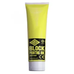 Farba, tusz do linorytu Block Printing Ink - Essdee - Lemon Yellow, 300 ml