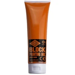 Farba, tusz do linorytu Block Printing Ink - Essdee - Orange, 300 ml
