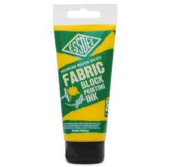 Farba tusz do linorytu Fabric Block Printing Ink - Essdee - Yellow 100 ml