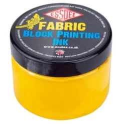 Farba, tusz do linorytu Fabric Block Printing Ink - Essdee - Yellow, 150 ml