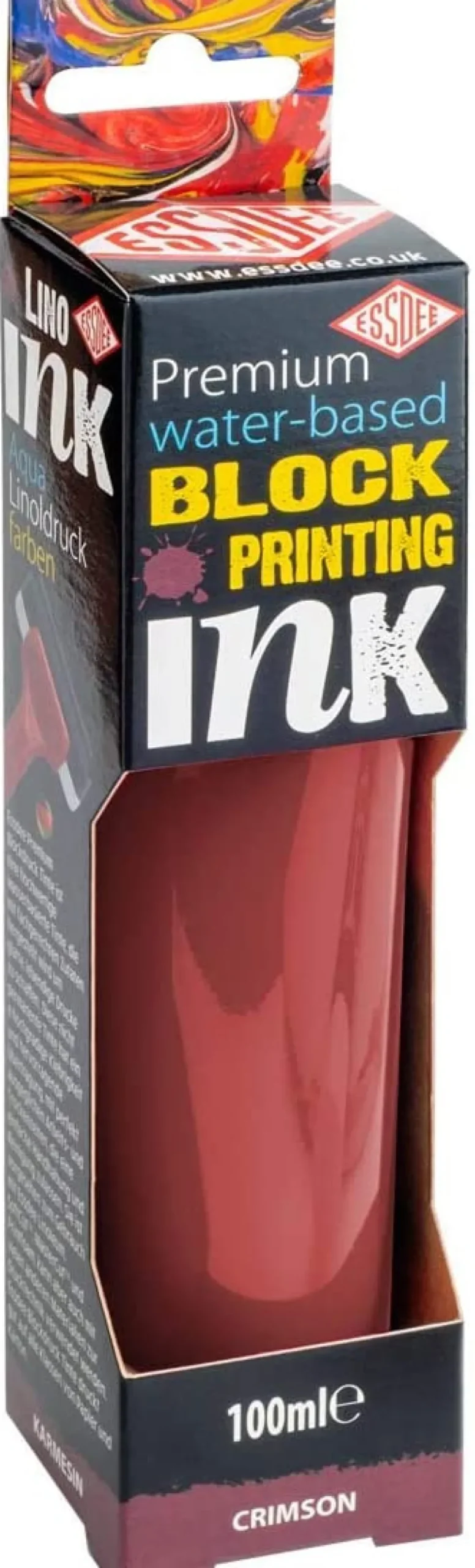 Farba, tusz do linorytu Ink - Essdee - Crimson, 100 ml