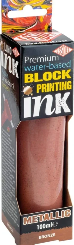 Farba, tusz do linorytu Ink - Essdee - Metallic Bronze, 100 ml
