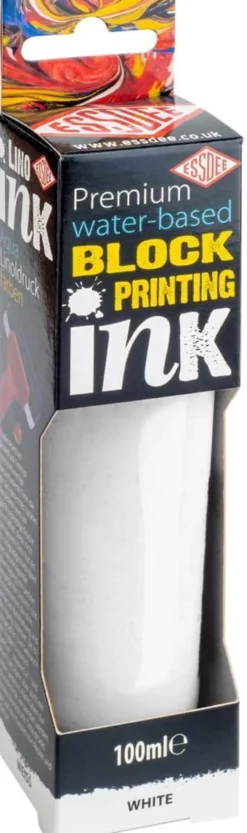 Farba, tusz do linorytu Ink - Essdee - White, 100 ml
