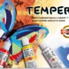 Farby tempera - Koh-I-Noor - 6 kolorów x 16 ml