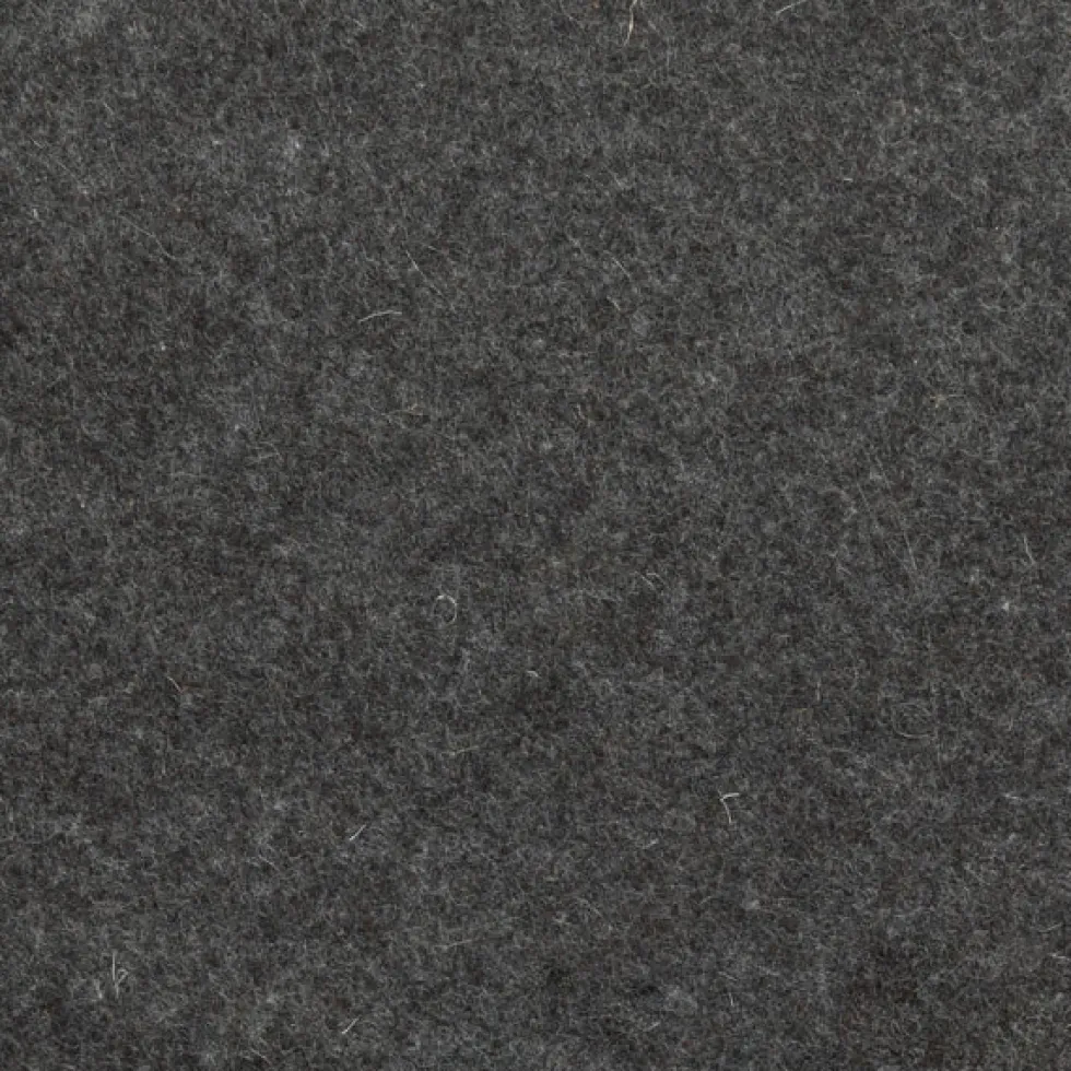 Filc wełniany A4 - ciemnobrązowy melanż, 1 mm