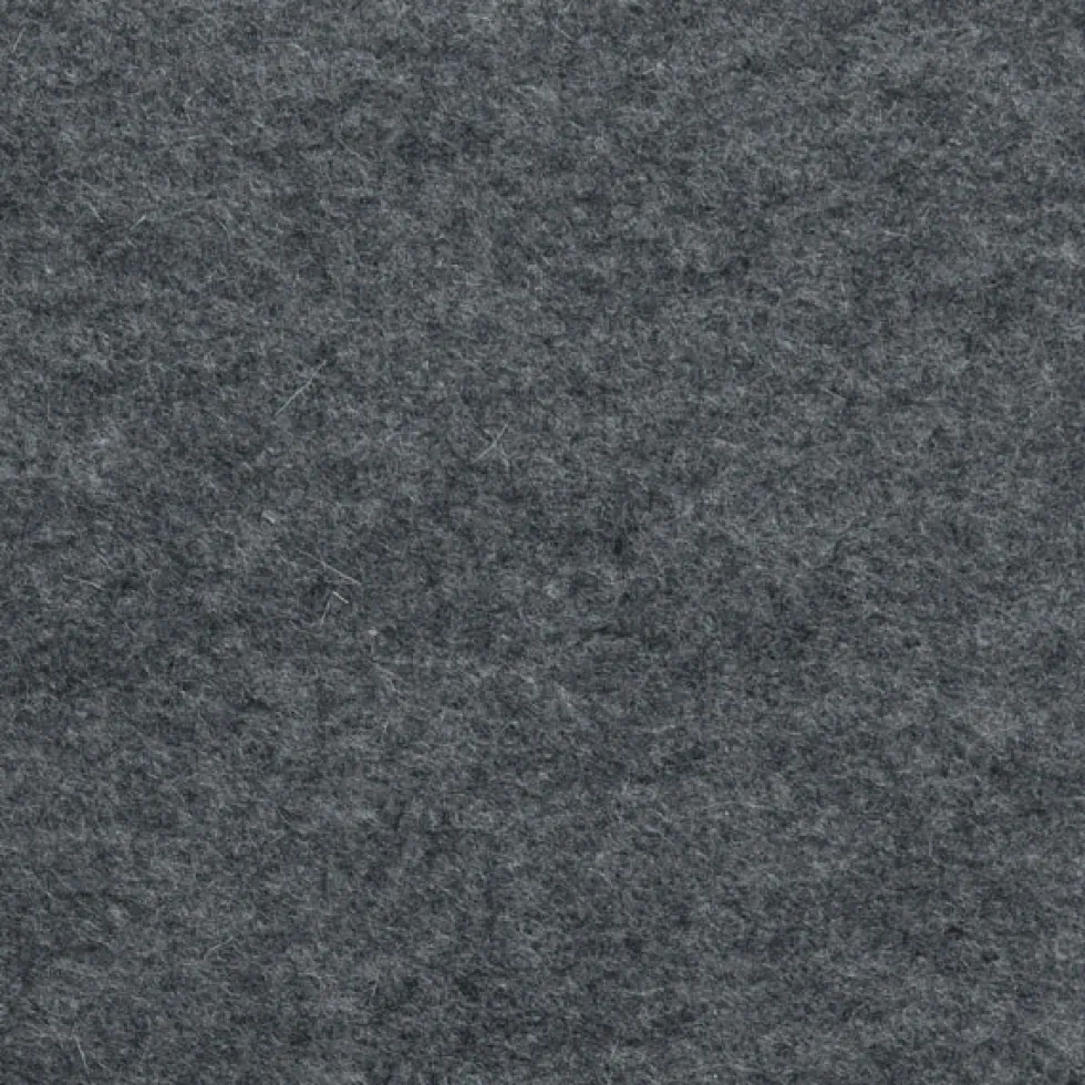 Filc wełniany A4 - ciemnoszary melanż, 1 mm
