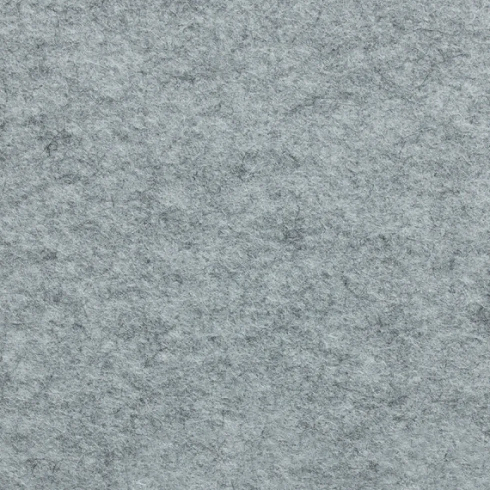Filc wełniany A4 - melanżowy, szary z ecru, 1 mm