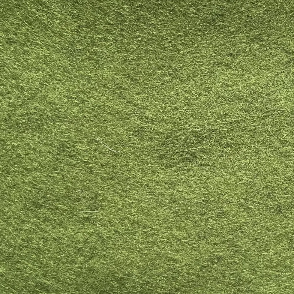 Filc wełniany A4 - melanżowy, zielony mech, 1 mm